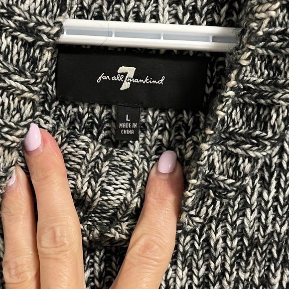 7 for Mankind Sweater dress Size L - Picture 4 of 6